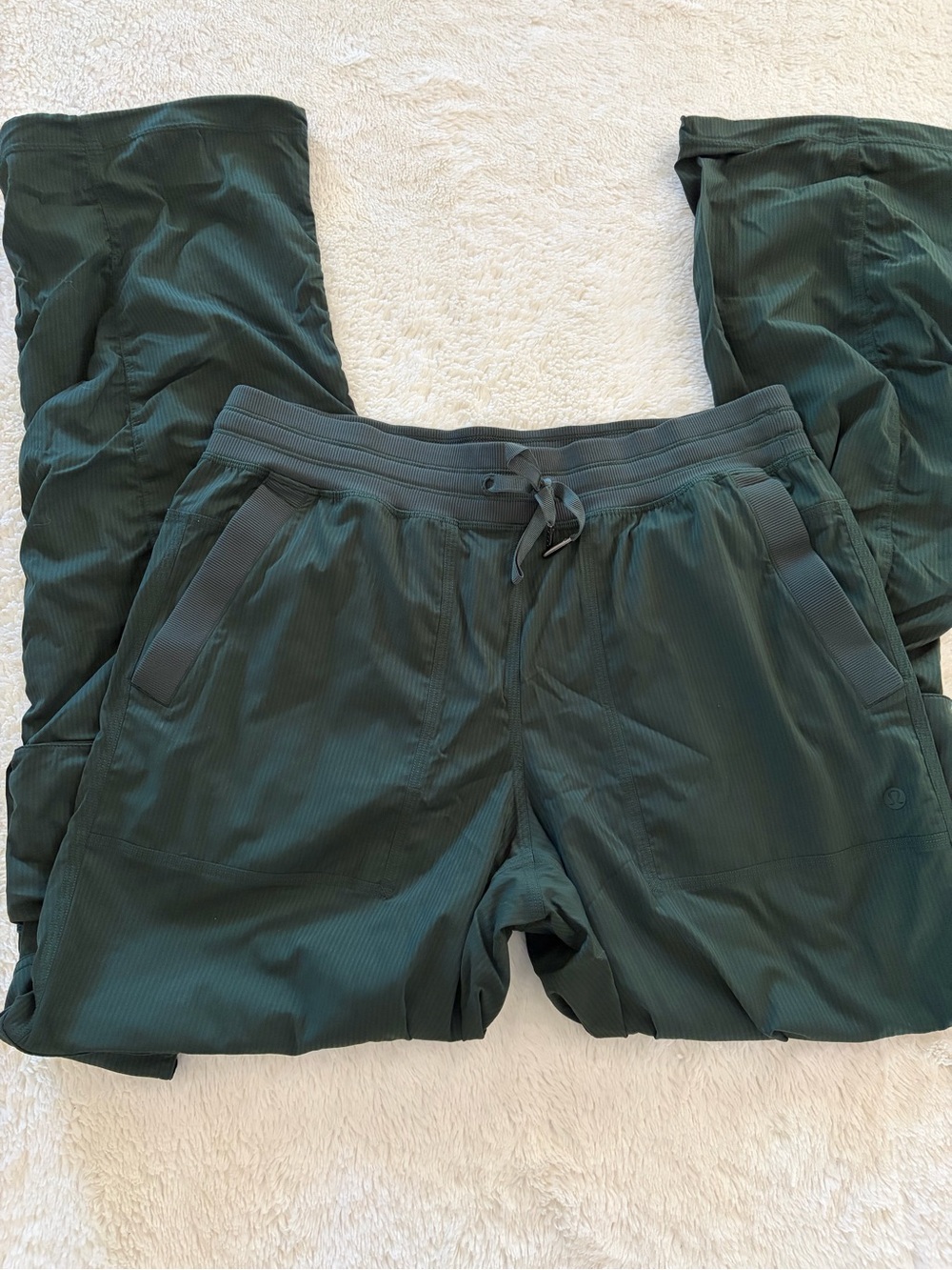 Lululemon legacy green dance studio cargo pants
